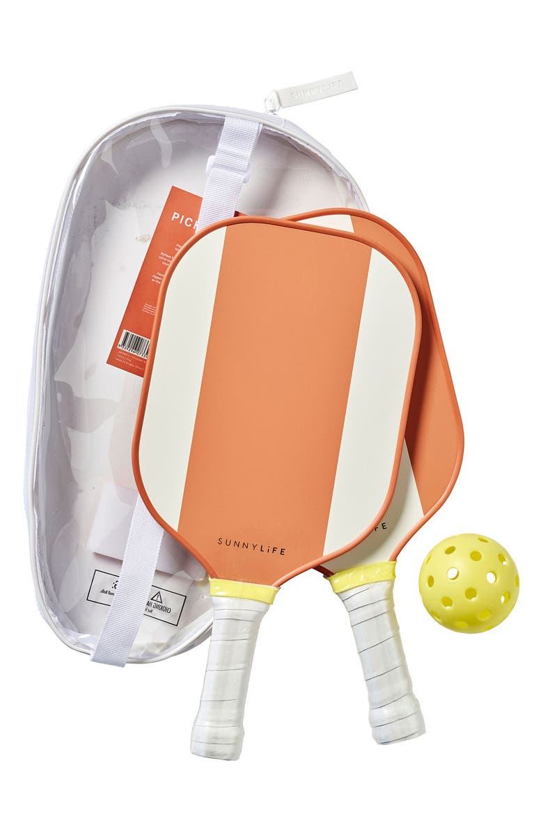 Sunnylife Pickleball Set, Alternate, color, Orange