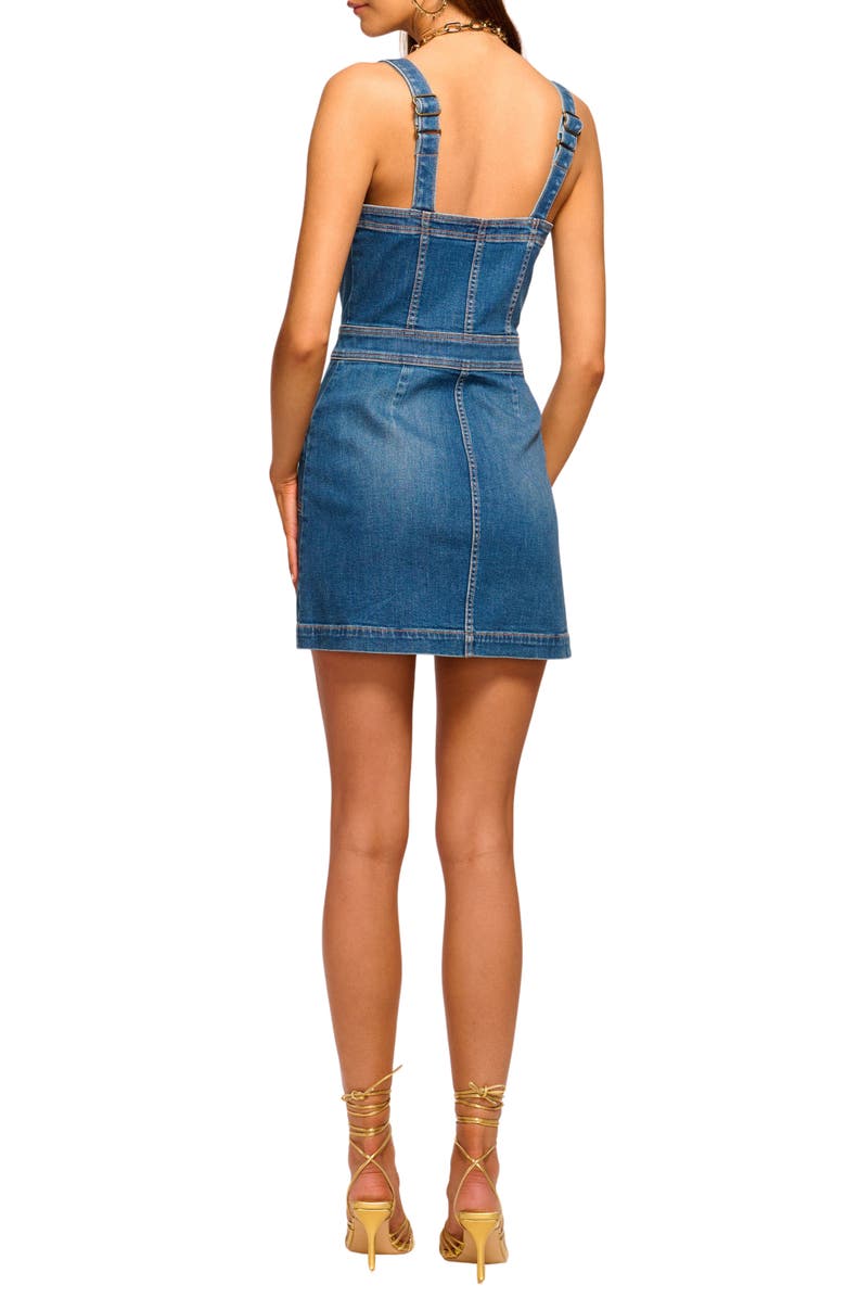 Ramy Brook Tammy Denim Minidress, Alternate, color,
