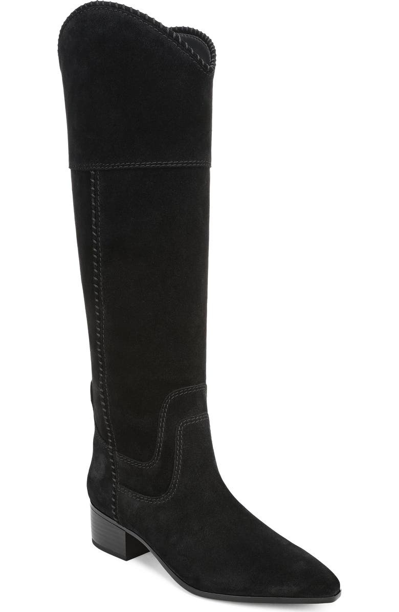 SARTO by Franco Sarto Finleah Knee High Boot, Main, color, Black