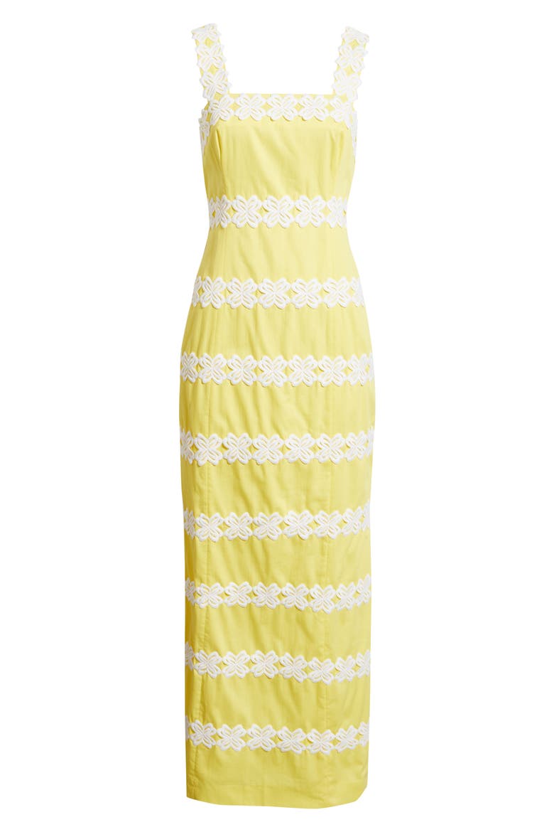 Davis Estelle Sleeveless Dress, Alternate, color, ESTELLE YELLOW