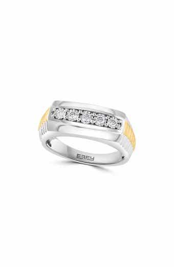 EFFY Diamond Two-Tone Signet Ring