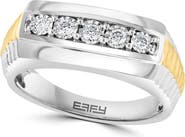 EFFY Diamond Two-Tone Signet Ring