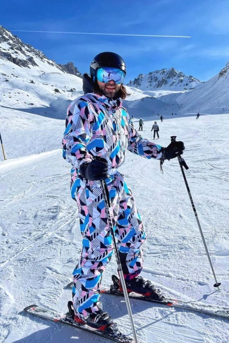 Call On Me Ski Suit - Men's / Unisex, Alternate, color, WHITE