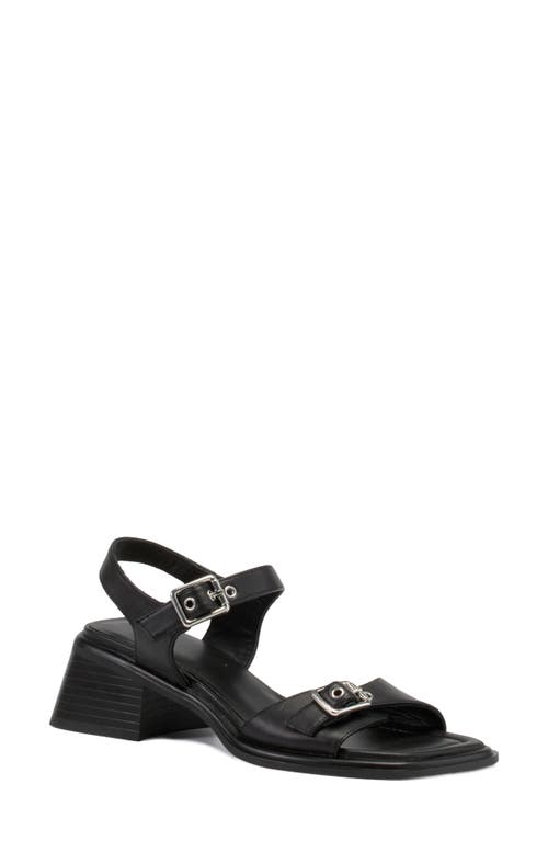 Shop Vagabond Shoemakers Ines Ankle Strap Sandal In Black