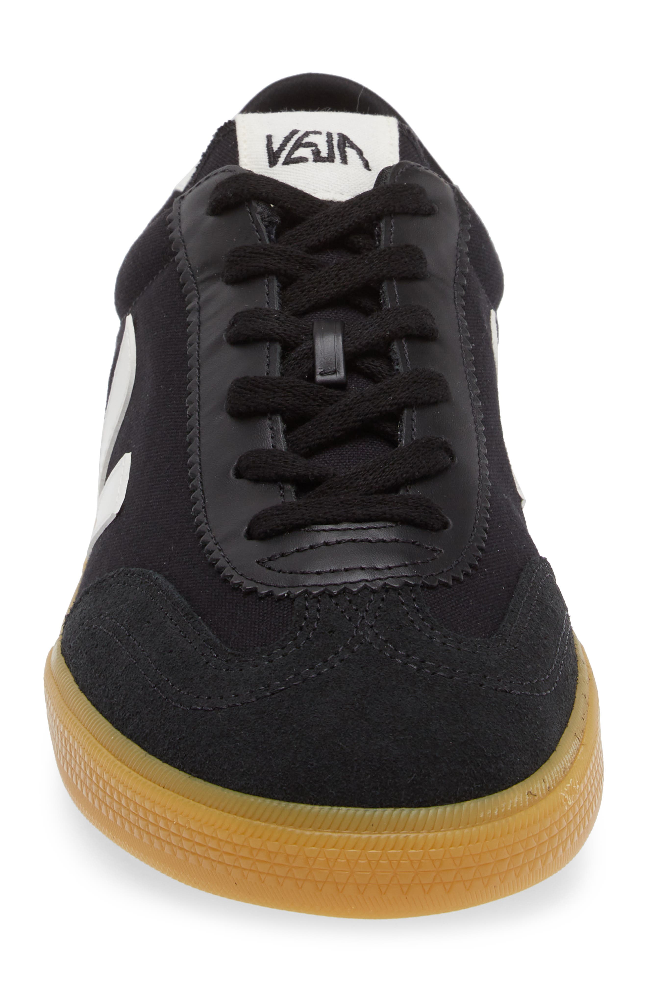 Veja Volley Canvas Sneaker, Alternate, color, Black White Natural