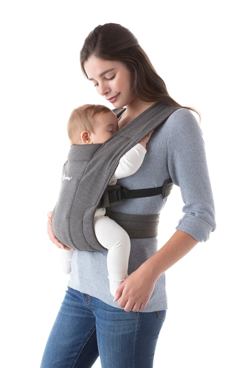 ERGObaby Embrace Baby Carrier, Alternate, color, Heather Grey