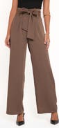 Petal & Pup Kieran Tie Waist Wide Leg Pants