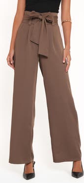 Petal & Pup Kieran Tie Waist Wide Leg Pants