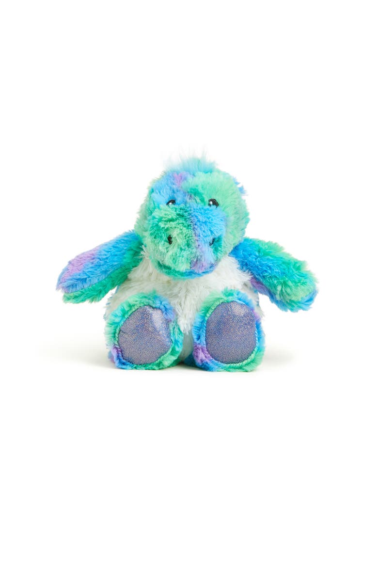 Rainbow Dinosaur Junior Plush Toy, Alternate, color, Rainbow