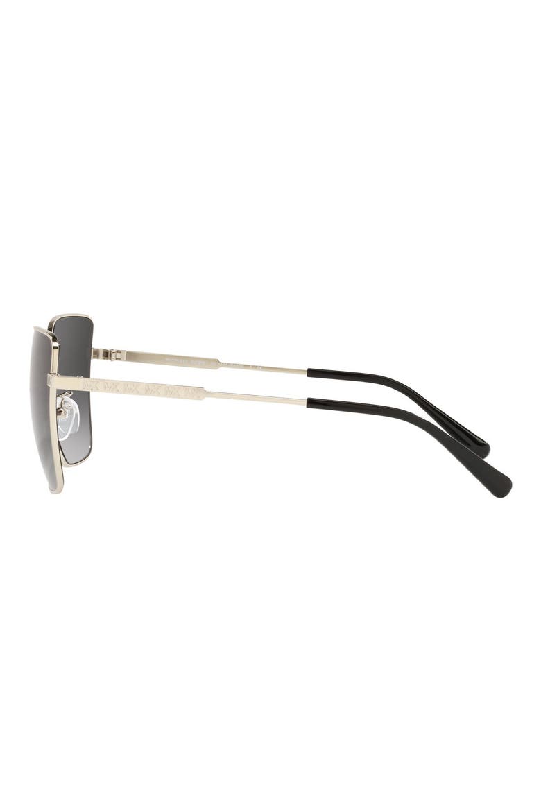 Bastia 57mm Gradient Square Sunglasses, Alternate, color, LIGHT GOLD