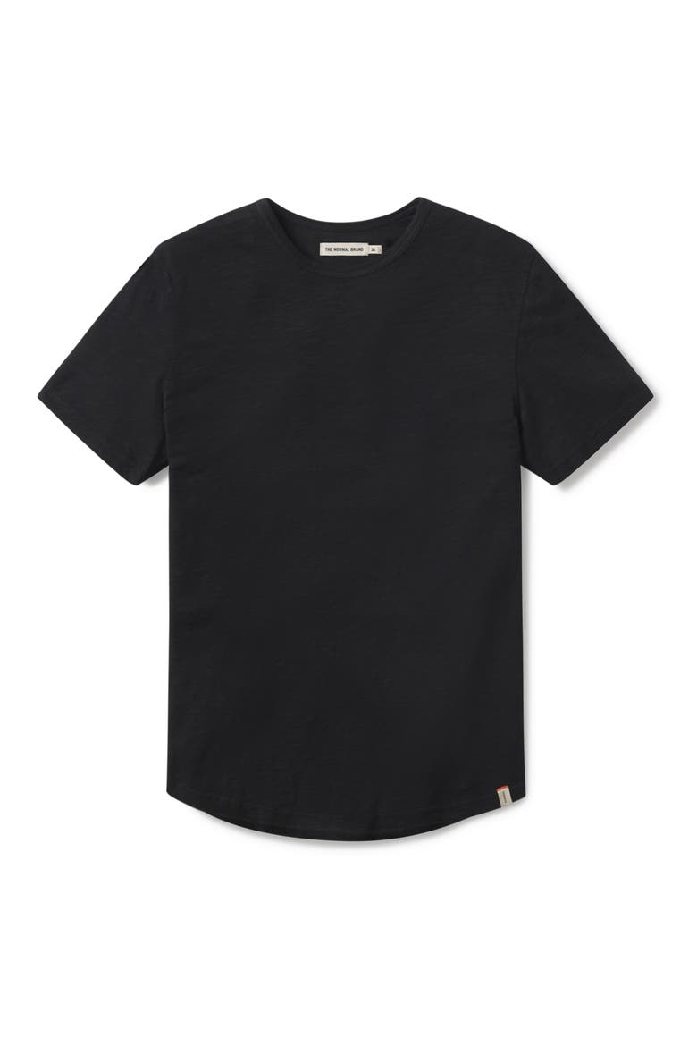 Legacy Perfect Cotton T-Shirt, Alternate, color, BLACK