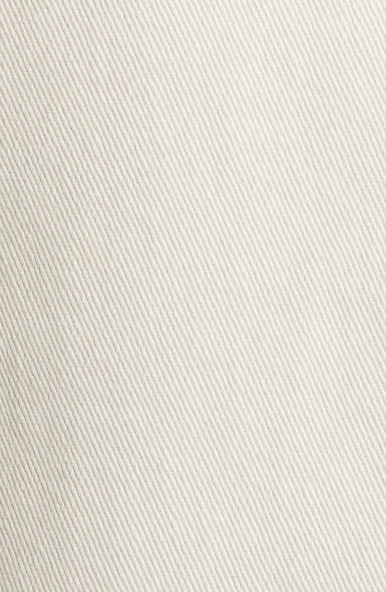 Wit & Wisdom Puff Shoulder Peplum Denim Jacket, Alternate, color, 