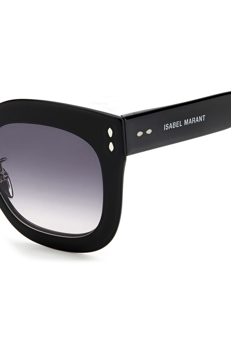 Isabel Marant 52mm Gradient Cat Eye Sunglasses, Alternate, color, 