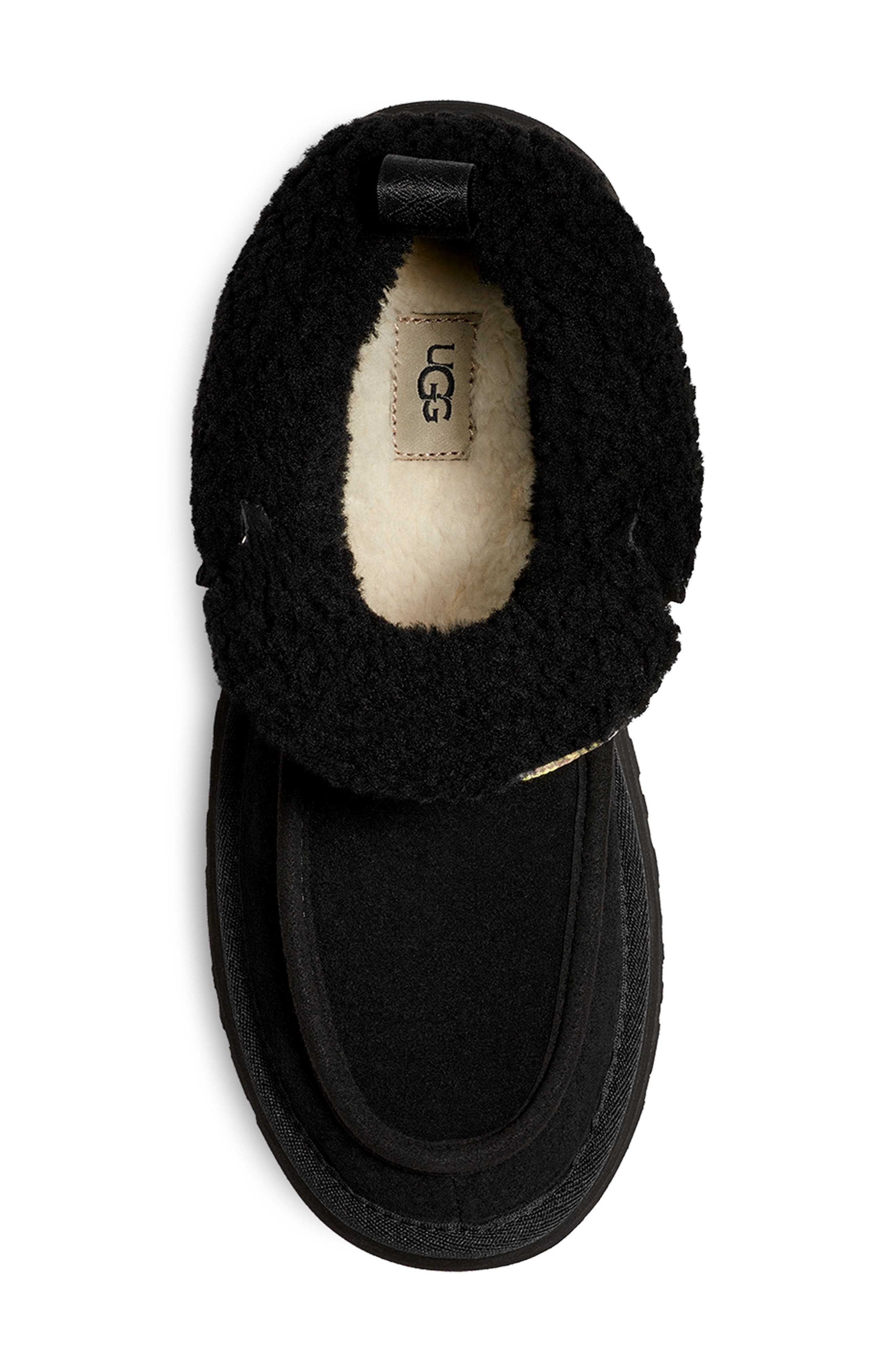 UGG<sup>®</sup> Funkarra Genuine Shearling Cabin Cuff Bootie, Alternate, color, 