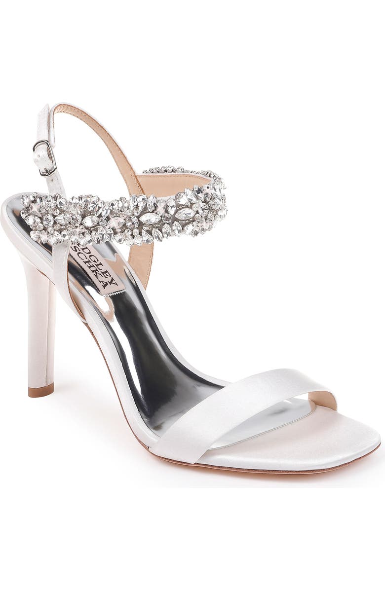 Badgley Mischka Collection Badgley Mischka Lilly Embellished Sandal, Main, color,
