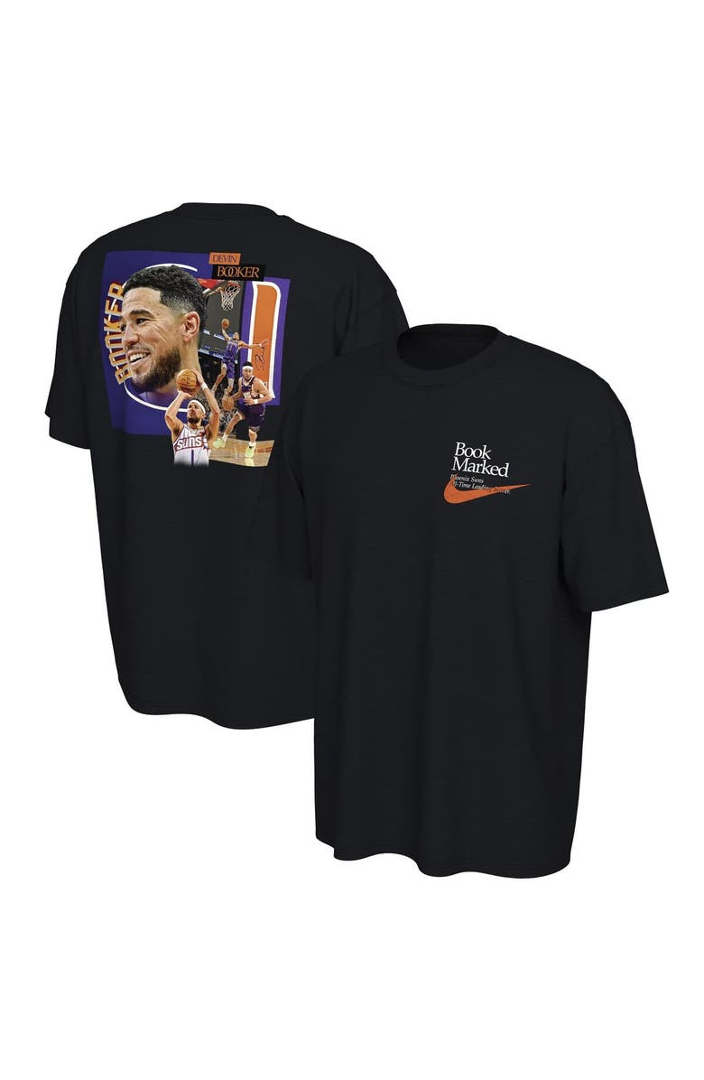 Nike Unisex Nike Devin Booker Black Phoenix Suns All-Time Scoring Leader T-Shirt, Main, color, Black