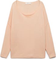 MANGO Boat Neck Sweater
