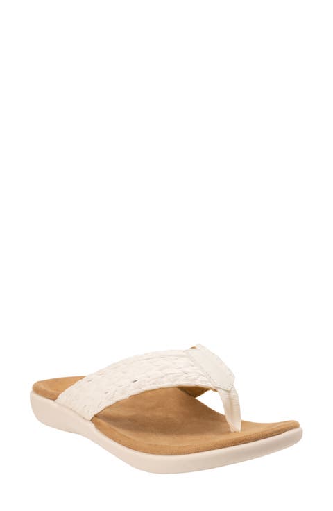 Yumi Raffia Flip Flop