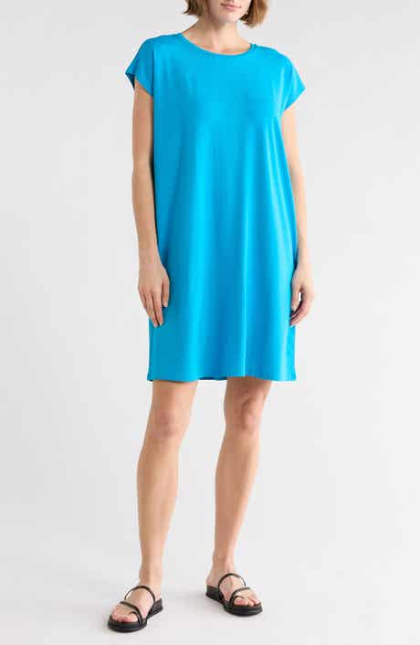 Eileen Fisher Crewneck Boxy Dress