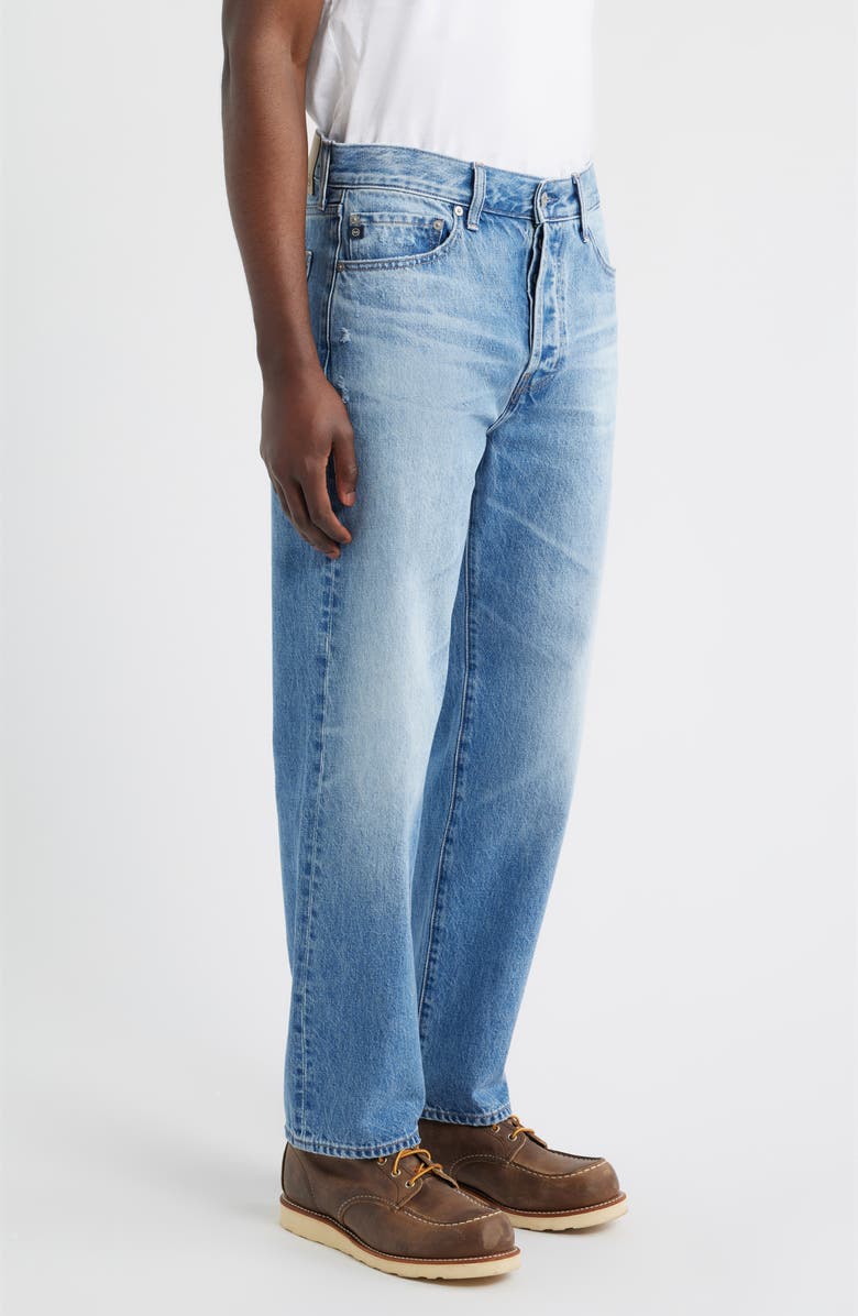 AG Felix Relaxed Straight Leg Jeans, Alternate, color, Camillo