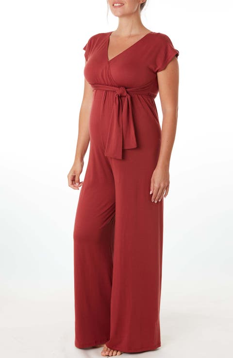 Origin pregnancy and nursing jumpsuit