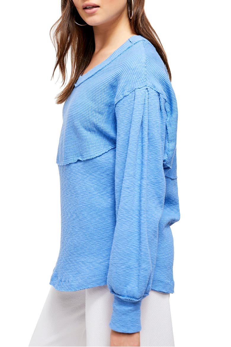 OG Thermal Pullover, Alternate, color, BLUE