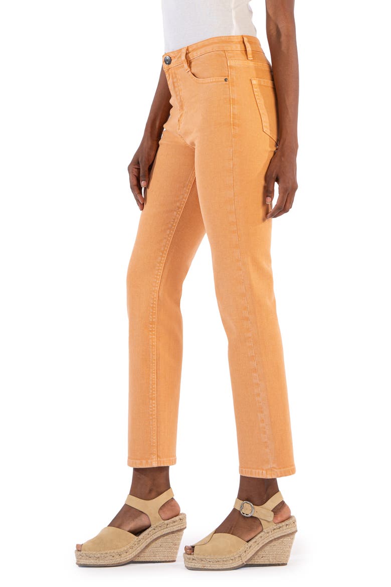 Rachael High Waist Crop Mom Jeans, Alternate, color, APRICOT JM