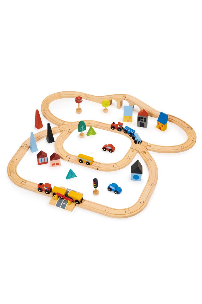 Town Train Set, Alternate, color, Multi-color
