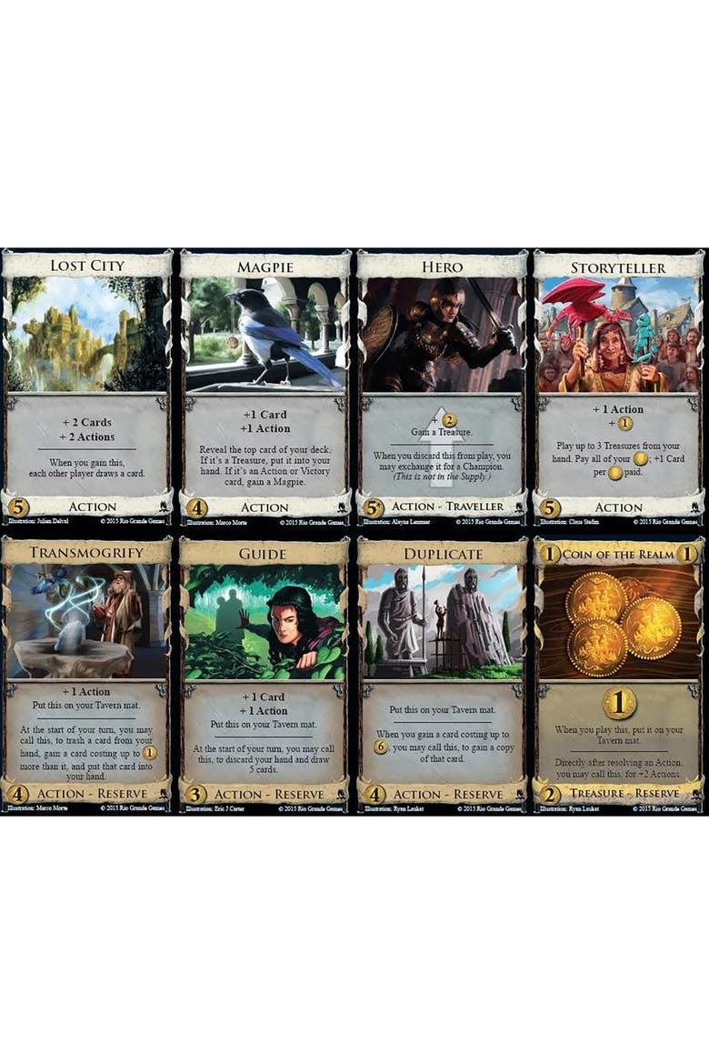 Dominion Adventures Board Game, Alternate, color, Multicolored