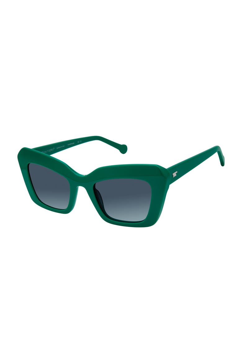 Monaco Sunglasses, Main, color, Emerald