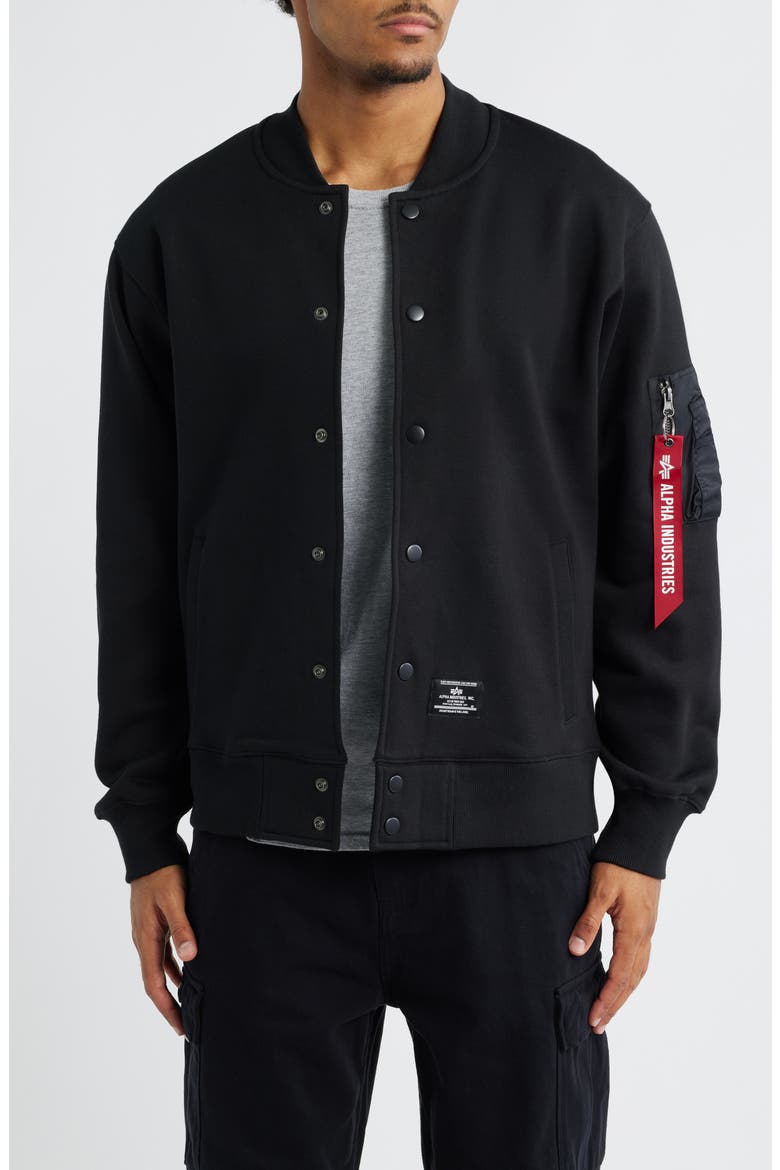 MA-1 Fleece Jacket (Men) | Nordstrom