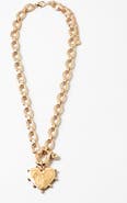 Erin McDermott Jewelry Heart of Gold Necklace