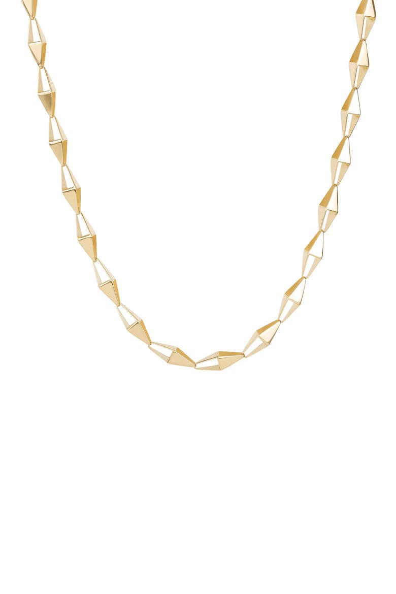 14K Gold 3D Kite Chain Necklace, Main, color, YELLOW GOLD