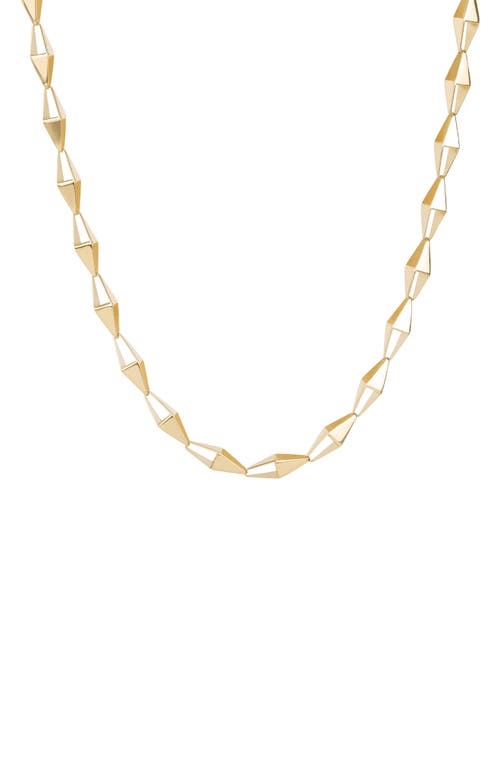 Lana 3d Laser Miami Chain Necklace In Gold