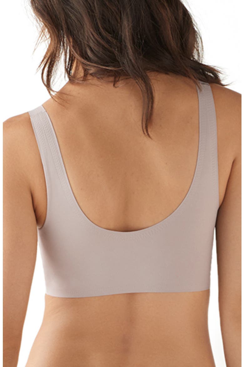 True Body Boost V-Neck Bra, Alternate, color, MINK