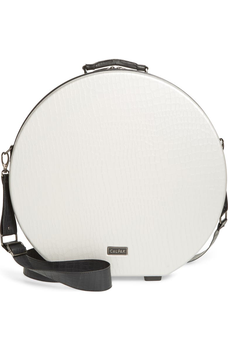 CALPAK Baye Large Hardcase Hat Box, Main, color,