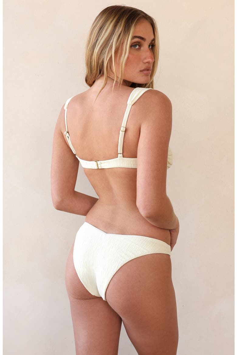 Ris-k Selva Underwire Bikini Top, Alternate, color, Papyrus