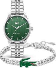 Lacoste Men's Lisbon Bracelet Watch Gift Set, 42mm