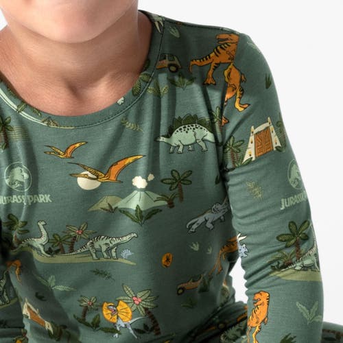 Bellabu Bear Unisex Kids' Jurassic Park: Safari Set Of 2 Piece Pajamas
