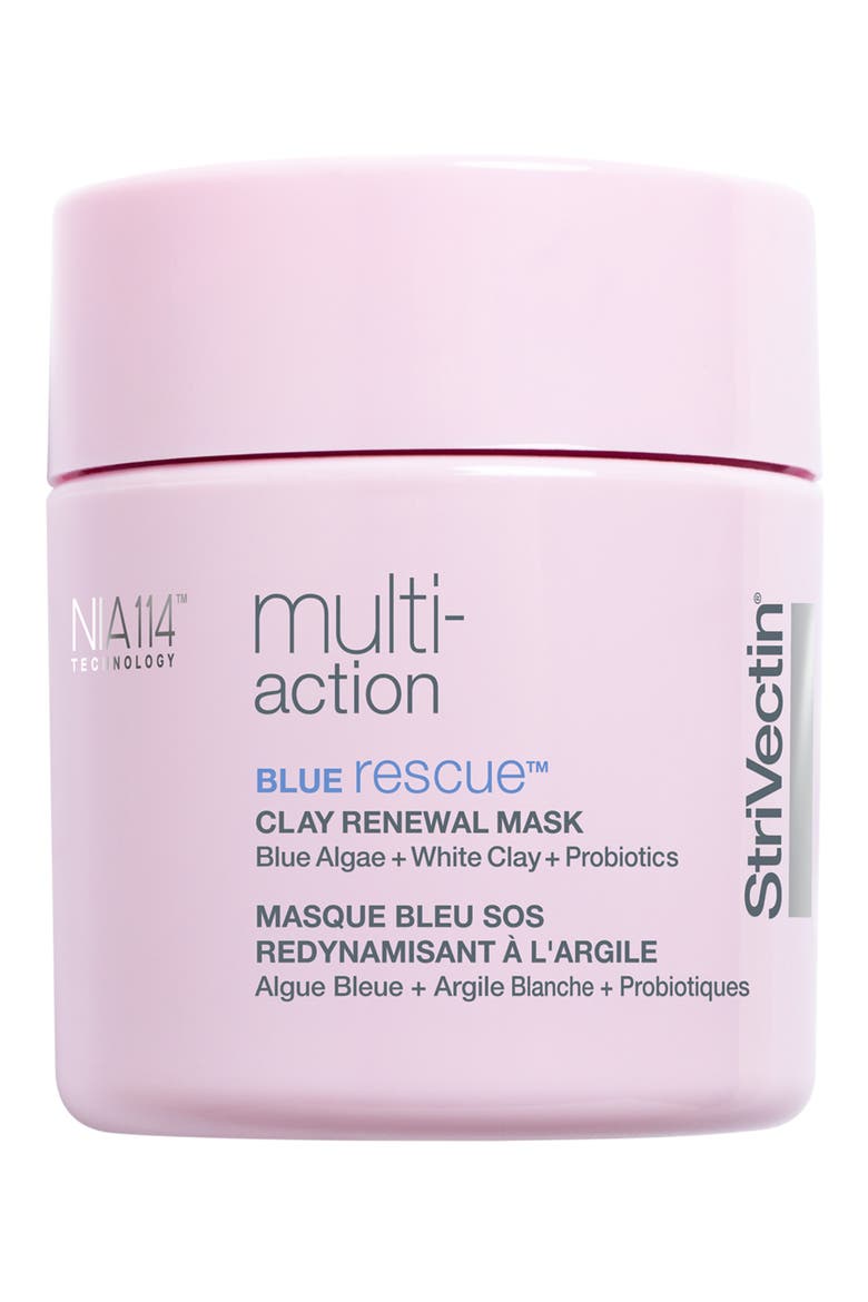 Blue Rescue Clay Renewal Mask, Main, color, NO COLOR