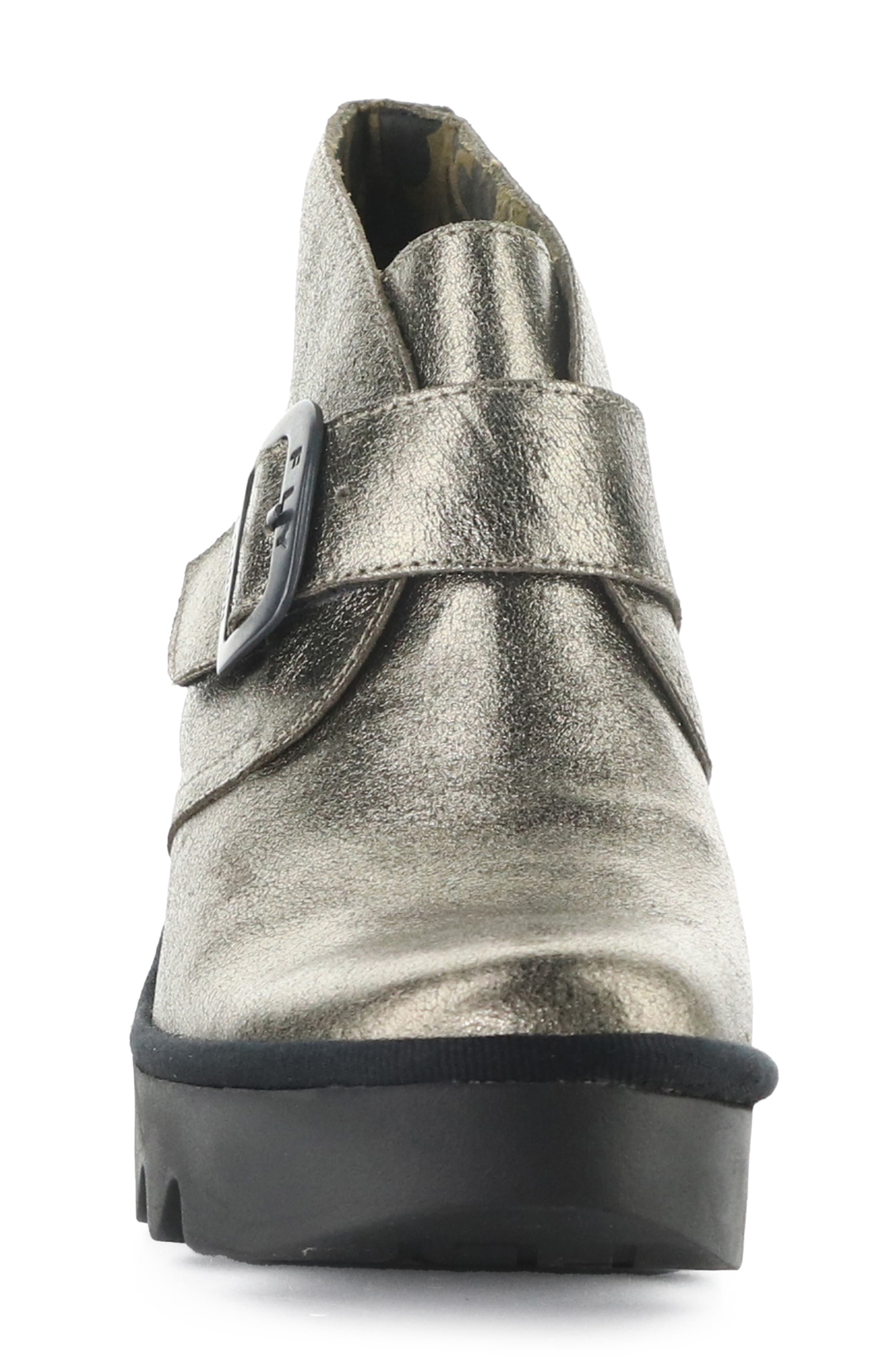 Birt Wedge Bootie, Alternate, color, 015 DK GOLD