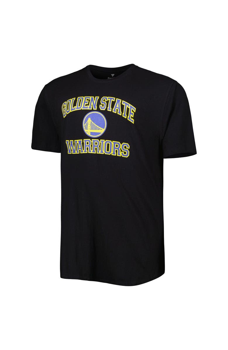 PROFILE Men's Black Golden State Warriors Big & Tall Heart & Soul T-Shirt, Alternate, color, Black