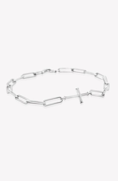 Chain Breaker Cross Bracelet
