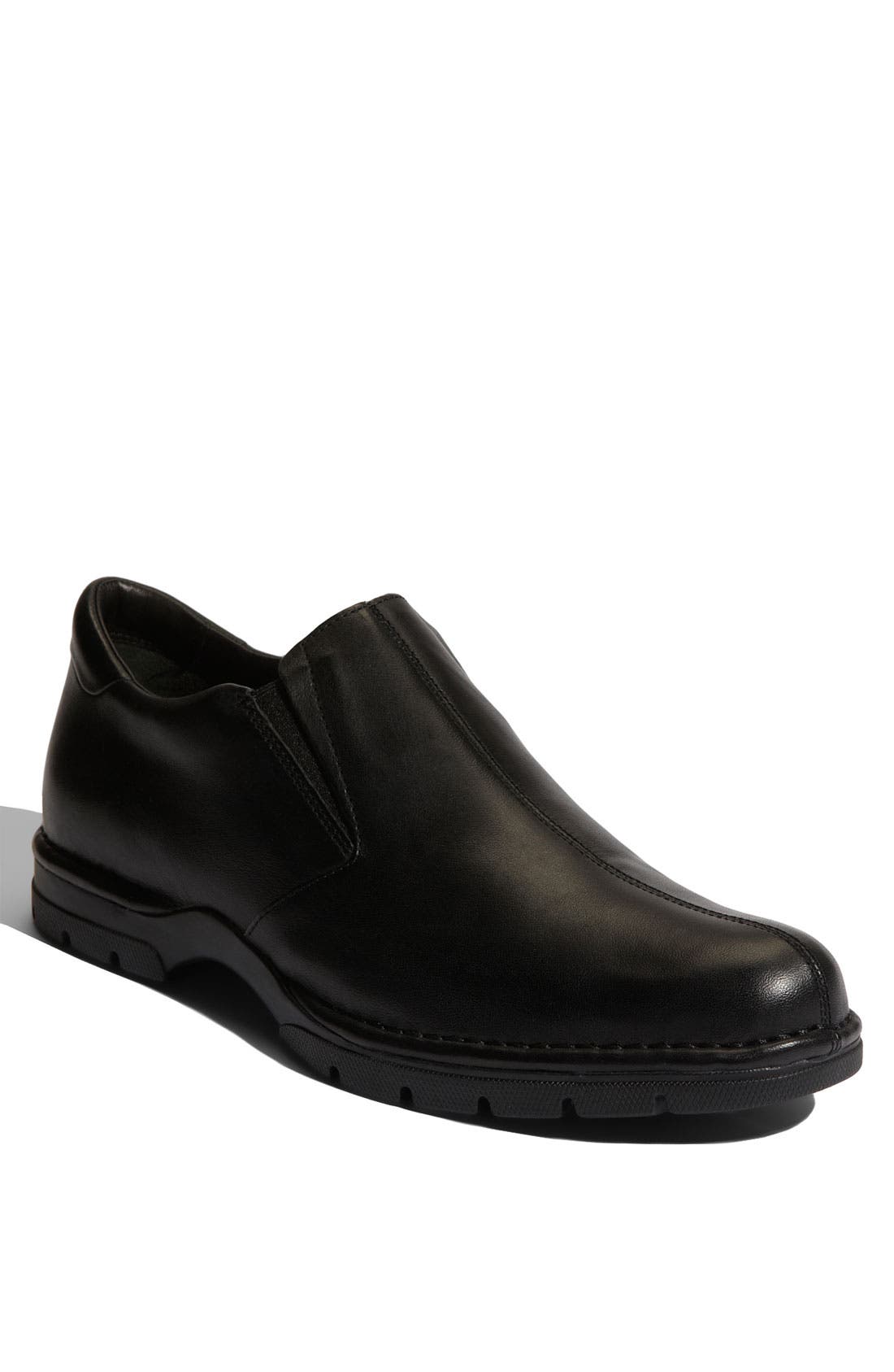 'Air Reno' Slip-On, Main, color, BLACK