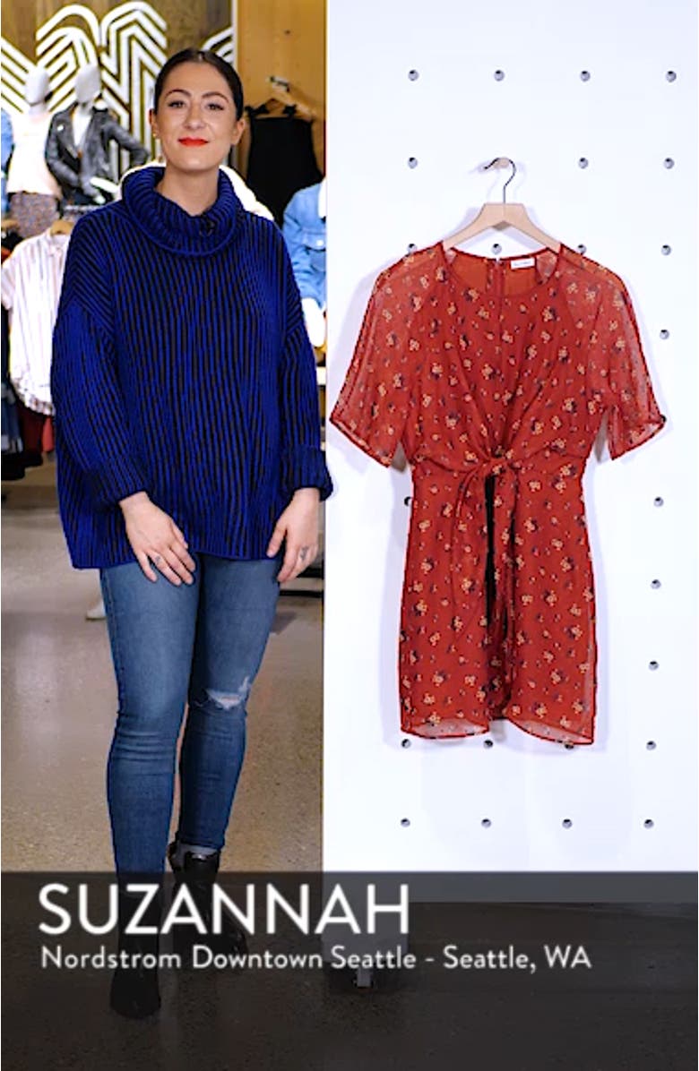 Floral Print Dress, sales video thumbnail