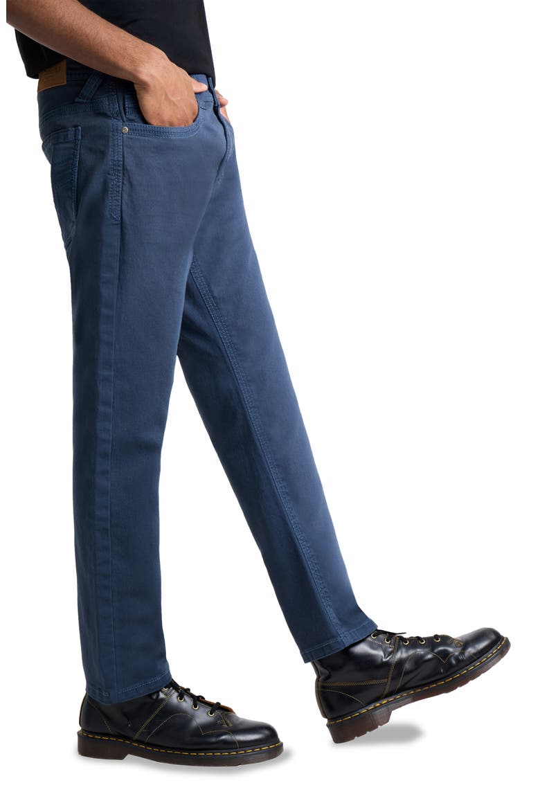 Saddle Stitch Slim Fit Jeans, Alternate, color, BLUE
