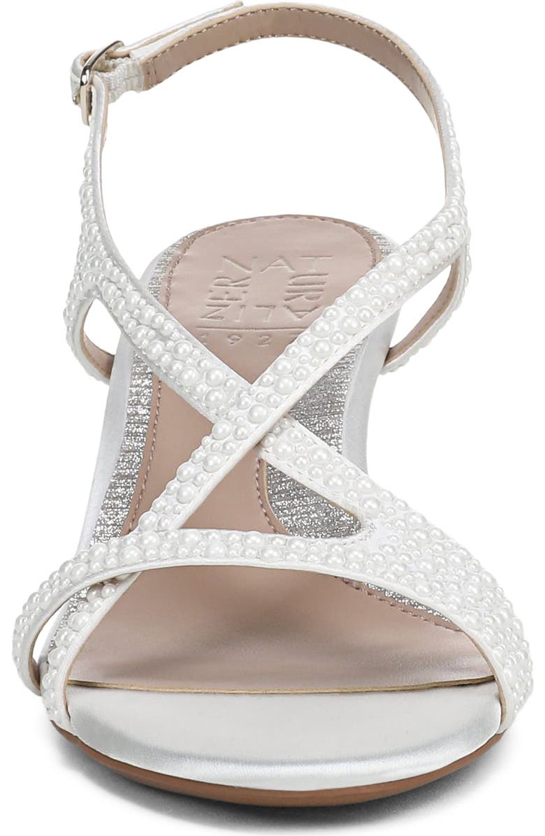 Naturalizer Truly Slingback Sandal, Alternate, color, Silk White
