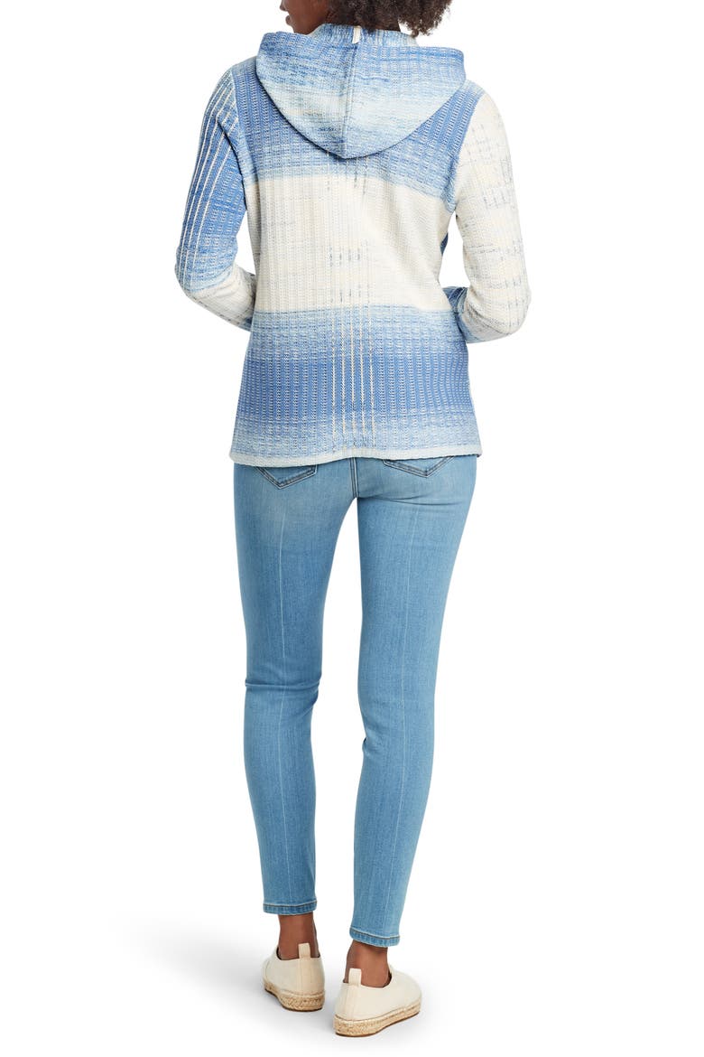 Spring Sky Full Zip Hoodie Cardigan, Alternate, color, BLUE MULTI