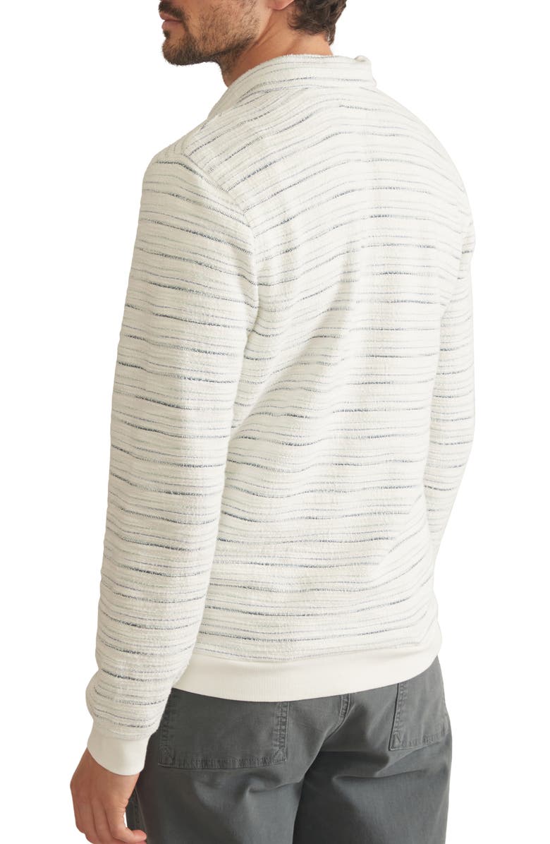 Marine Layer Textured Stripe Pullover Sweater, Alternate, color, 