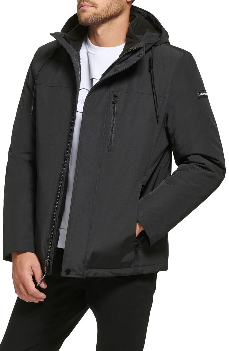 Calvin Klein Arctic 3-in-1 Hooded Jacket, Main, color, 